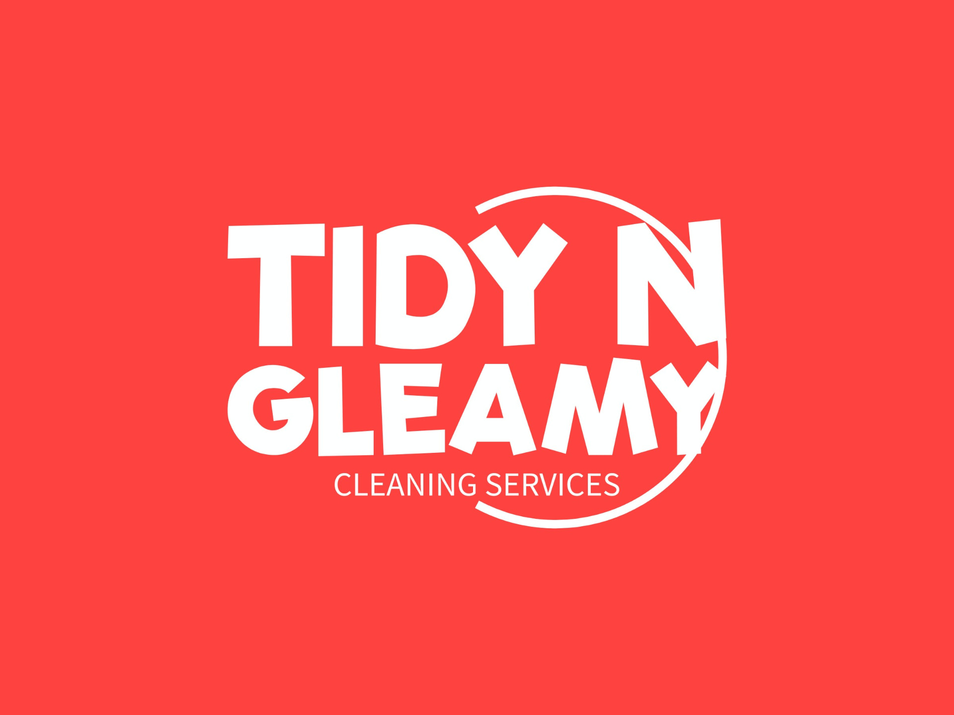 Tidy N Gleamy Cleaning Services logo